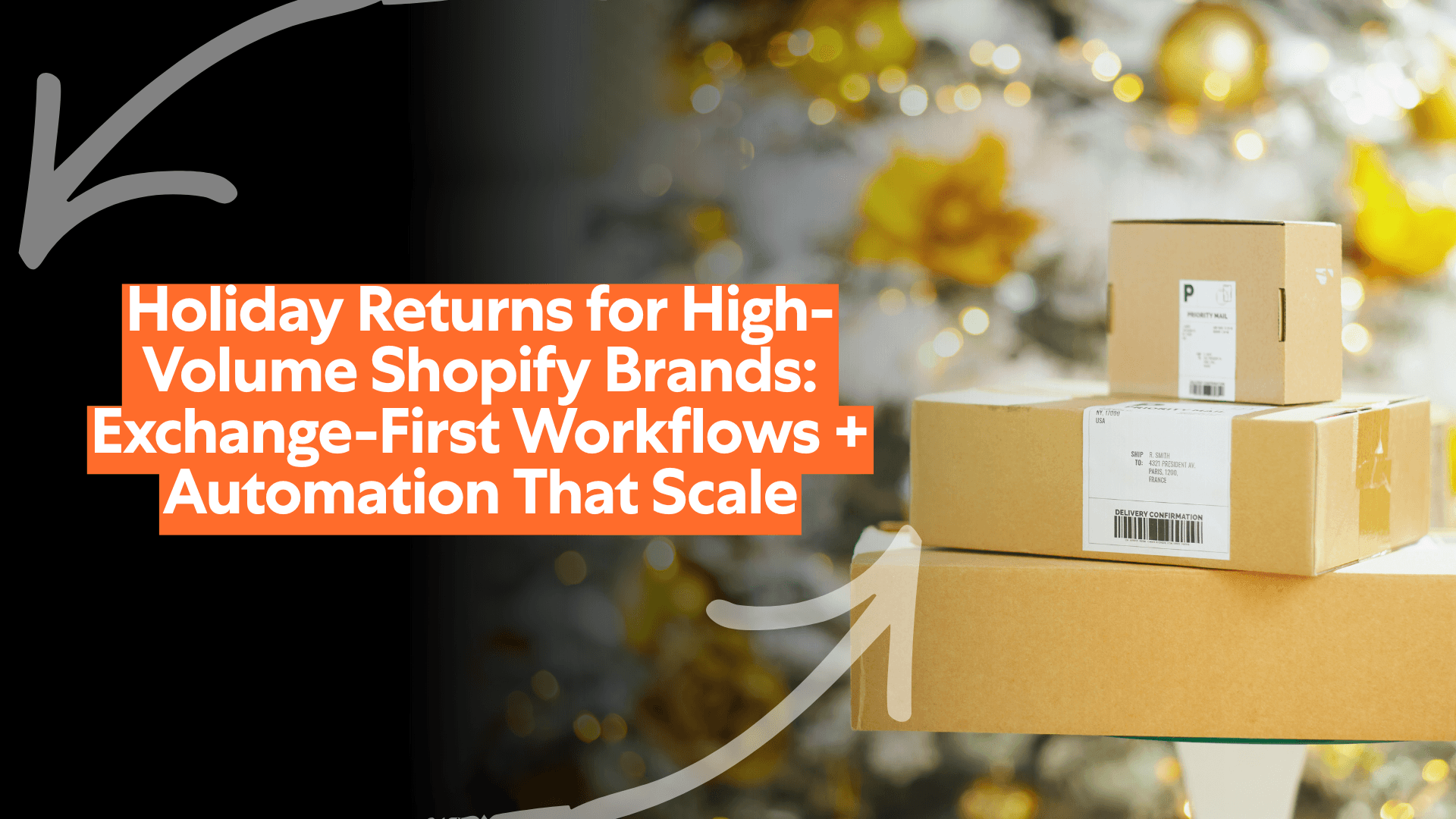 Holiday Returns for High-Volume Shopify Brands: Exchange-First Workflows + Automation That Scale