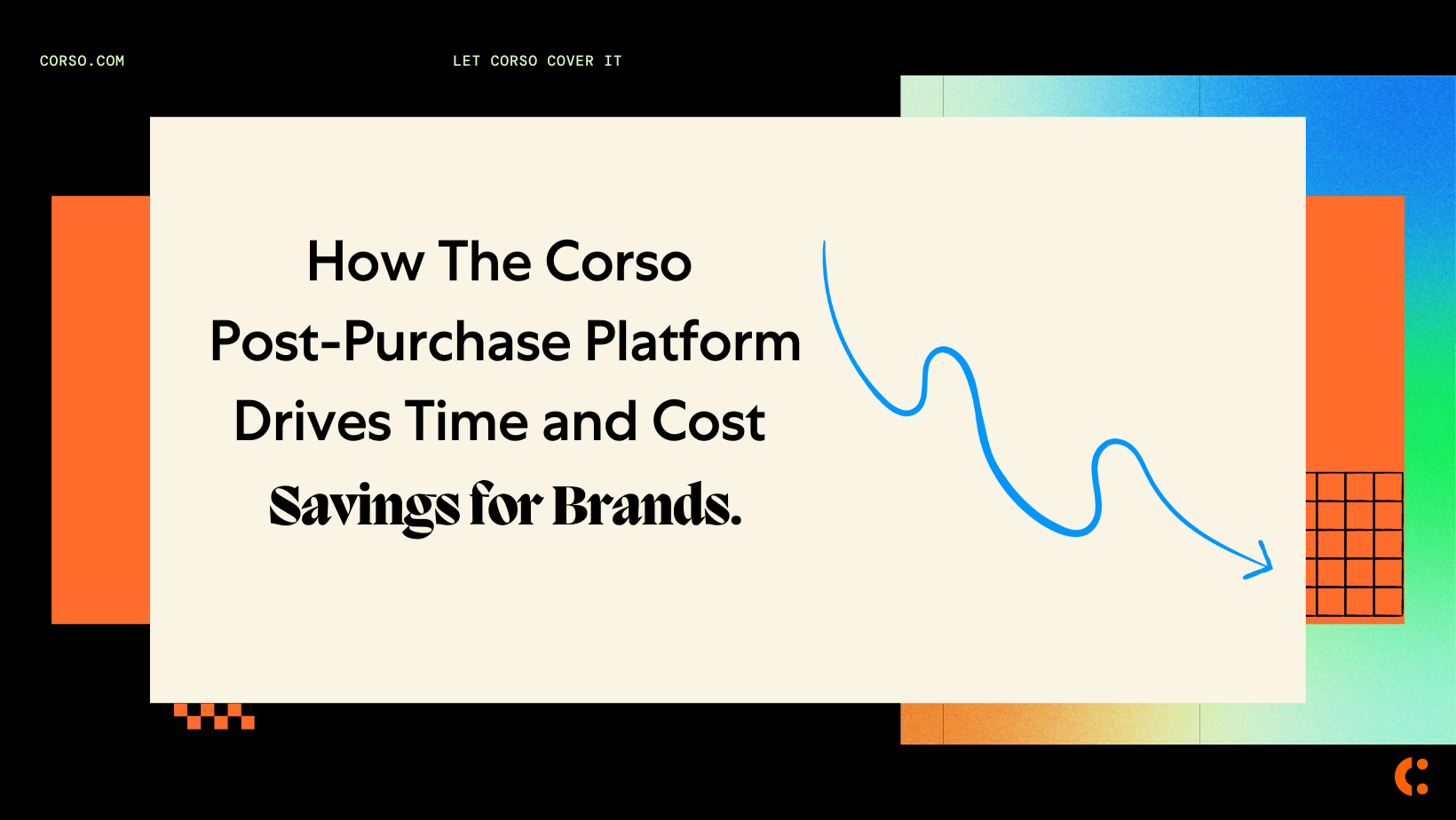 How The Corso Post-Purchase Platform Drives Time and Cost Savings for Brands